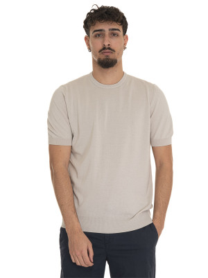 Gran Sasso Maglia girocollo Beige Uomo 58
