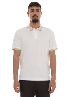 Boss Polo manica corta H-PHILLIPSON Bianco Uomo M