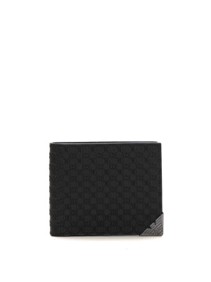 Giorgio Armani Portafoglio Nero Uomo UNI
