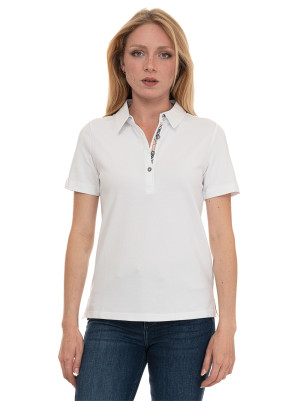 Quality First Polo manica corta Bianco Donna S