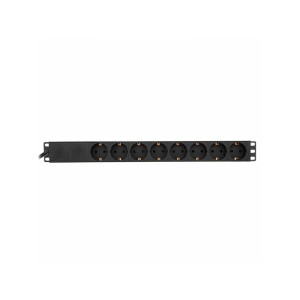 The t.racks Power 8 S straight - listwa zasilająca | rack 19''