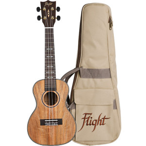 Flight DUC450 Mango - ukulele koncertowe z pokrowcem