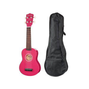 Harley Benton UK-12 Magenta Pink ukulele sopranowe