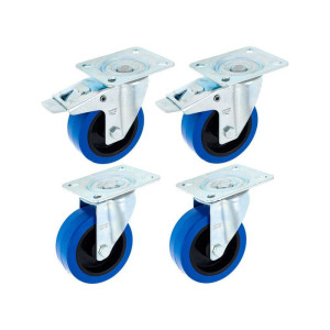 Millenium Blue Wheel Bundle 100 mm - zestaw kół transportowych