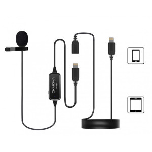 CKMOVA LCM6L - mikrofon krawatowy ze złączem Lightning