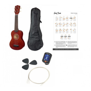 Harley Benton Ukulele Pack Sopran - ukulele sopranowe | zestaw