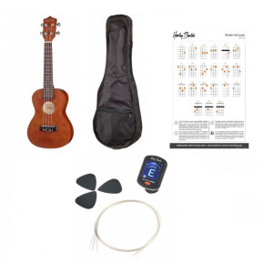 Harley Benton Ukulele Pack Concert - ukulele koncertowe | zestaw