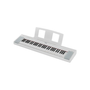 Yamaha NP-15 Piaggero White - pianino cyfrowe przenośne | 61 klawiszy
