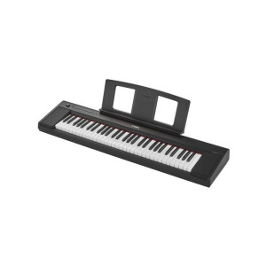 Yamaha NP-15 Piaggero Black - pianino cyfrowe przenośne | 61 klawiszy