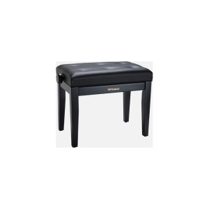 Ława do pianina Roland RPB 300 BK | czarna | regulowana 48 cm - 58 cm