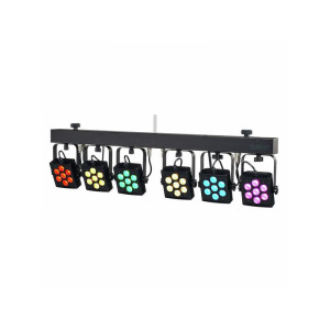 Stairville CLB5 6P RGB WW Compact LED Bar - zestaw reflektorów LED