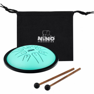 Nino NINO982 Mini Tongue Drum G Mint Green - bębenek językowy