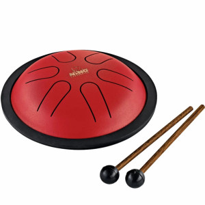 Nino NINO980R Mini Tongue Drum C Red - bębenek językowy