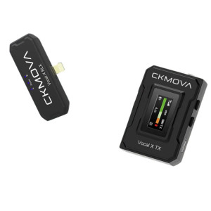 CKMOVA Vocal X V5 MK2 - mikrofon bezprzewodowy krawatowy | lightning