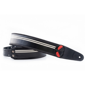 RightOn Steady Series Race Black 705 - pasek gitarowy