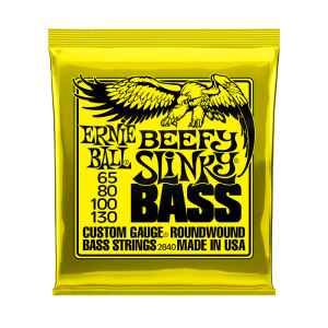 Ernie Ball 2840 Beefy Slinky 65-130 - struny do gitary basowej