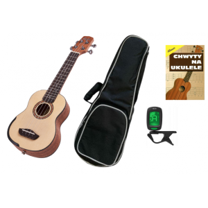 Laila UMC-2115-SM Bundle - zestaw z ukulele sopranowym | zestaw