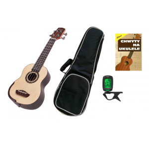 Laila UMC-2115-SR Bundle - zestaw z ukulele sopranowym | zestaw