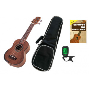Laila UMC-2115-W Bundle - zestaw z ukulele sopranowym | zestaw