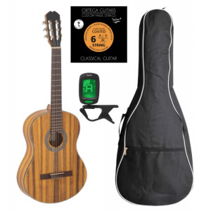 Admira Toba - gitara klasyczna 4/4 | zestaw | zestaw