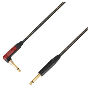 Adam Hall K5IPR0900 Palmer Silent - kabel instrumentalny kątowy, 9 m