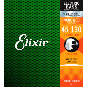 Elixir 14777 Medium (45-130) struny do gitary basowej 5 strunowej
