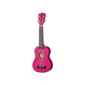 Harley Benton UK-12 Stain Ash Purple - ukulele sopranowe