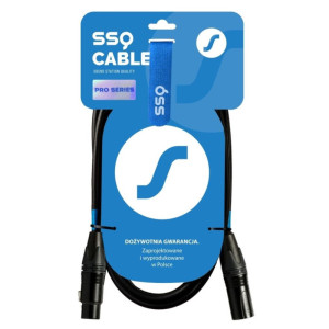 SSQ XX3 PRO - kabel mikrofonowy XLR | 3 metry