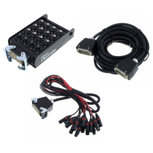 The sssnake MTS 124 15m Bundle - kabel multicore | zestaw