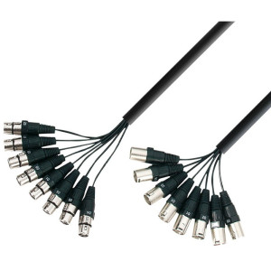 Adam Hall 3 STAR LOOM 8 MF 0300 - kabel wieloparowy, 3m