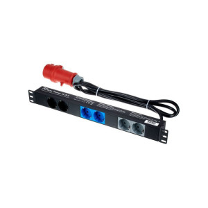 The t.racks Power 16 A 6 - rozdzielacz trójfazowy | rack