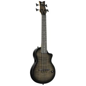 ORTEGA NEO-BS-TGB - Ukulele basowe z elektroniką USB i wysokim połyskiem