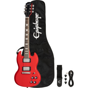 Epiphone Power Players SG Lava Red – kompaktowa gitara elektryczna dla początkujących