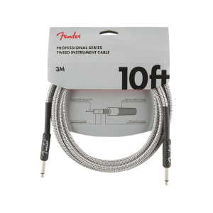 Fender Professional Instrument Cable 10' WHT TWD kabel instrumentalny 3m