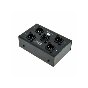 Stairville RJ45 DMX Split Box MX4 - spliter DMX - RJ45