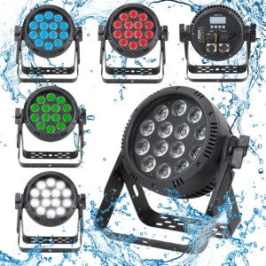 EVOLIGHTS Glacier 14 IP65 – Outdoorowy reflektor PAR RGBW 14×15 W