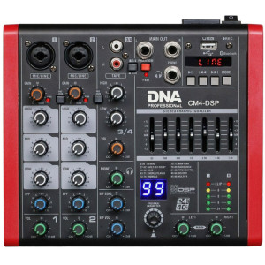 DNA CM4-DSP – Kompaktowy mikser audio z USB