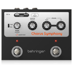 Behringer CHORUS SYMPHONY – analogowy efekt gitarowy vintage, chorus i vibrato