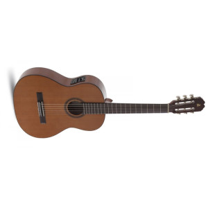 Admira Malaga EF - Gitara elektro-klasyczna 4/4 z elektroniką Shadow P3B