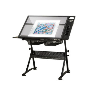 DNA PRO DESK 1 - Biurko stół kreślarski z szufladami
