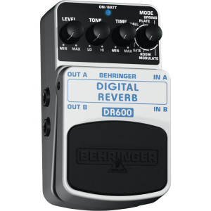 Behringer DR600 – cyfrowy efekt gitarowy Reverb z 6 trybami pogłosu