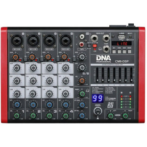 DNA CM6-DSP – Mikser audio 6-kanałowy z USB