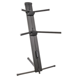 V‑TONE DELUXE K2 – Podwójny statyw klawiszowy regulowany do 30 kg