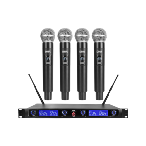 DNA WM4 Vocal Set – System bezprzewodowy UHF 4 mikrofony dynamiczne + stacja