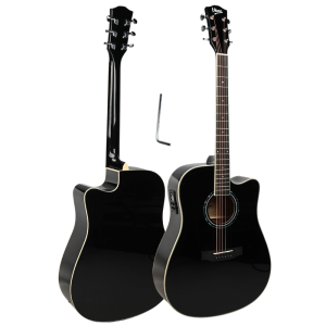 V-TONE VEAG1 CE BK - Gitara elektroakustyczna 4/4