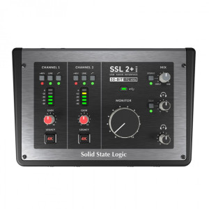 Solid State Logic SSL 2+ MKII - interfejs audio USB Rozszerzona 5-letnia gwarancja Commercial Audio