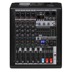 DNA HLC 4 MK2 – Kompaktowy mikser audio 4+1 z MP3, Bluetooth i DSP