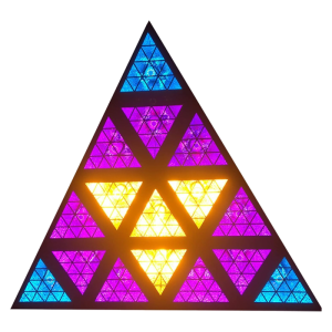 Light4me Triangis - Efekt świetlny LED