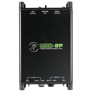 Mackie MDB-2P – Pasywny stereofoniczny DI-box