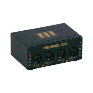 MidiTech MidiFace (2x2) interfejs MIDI do USB
